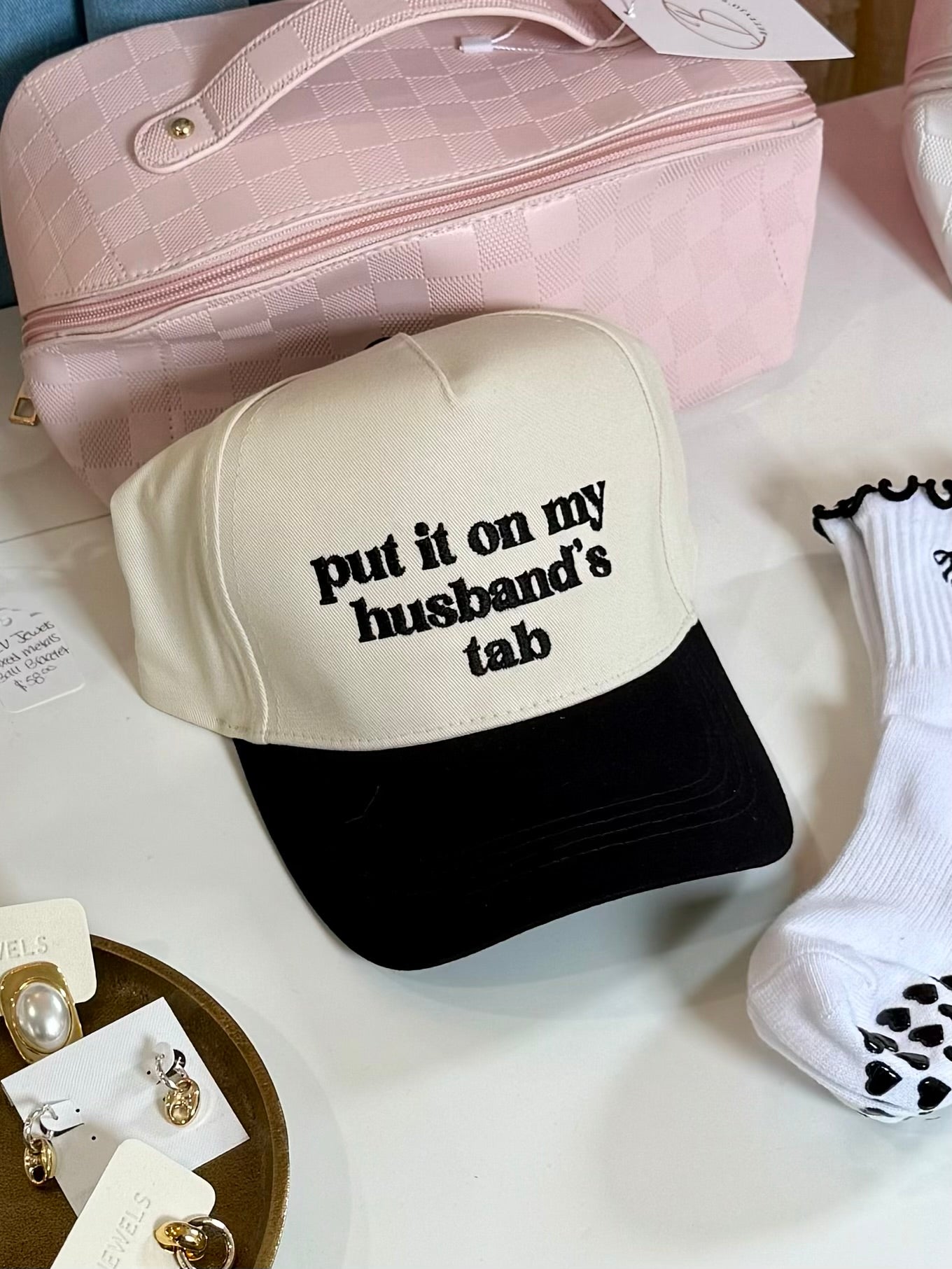 Put It On My Husbands Tab Hat