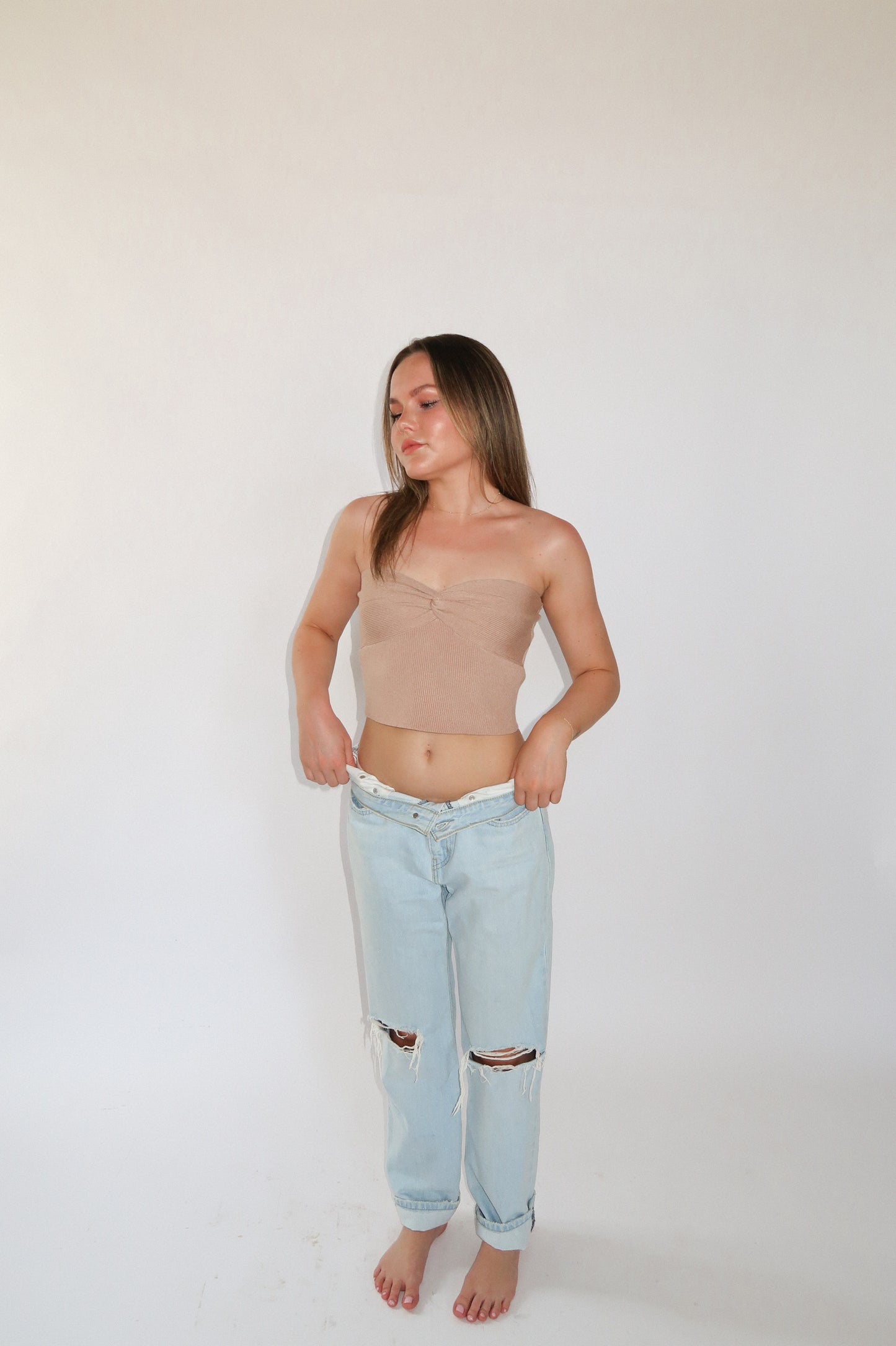 Stella Twist Tube Top