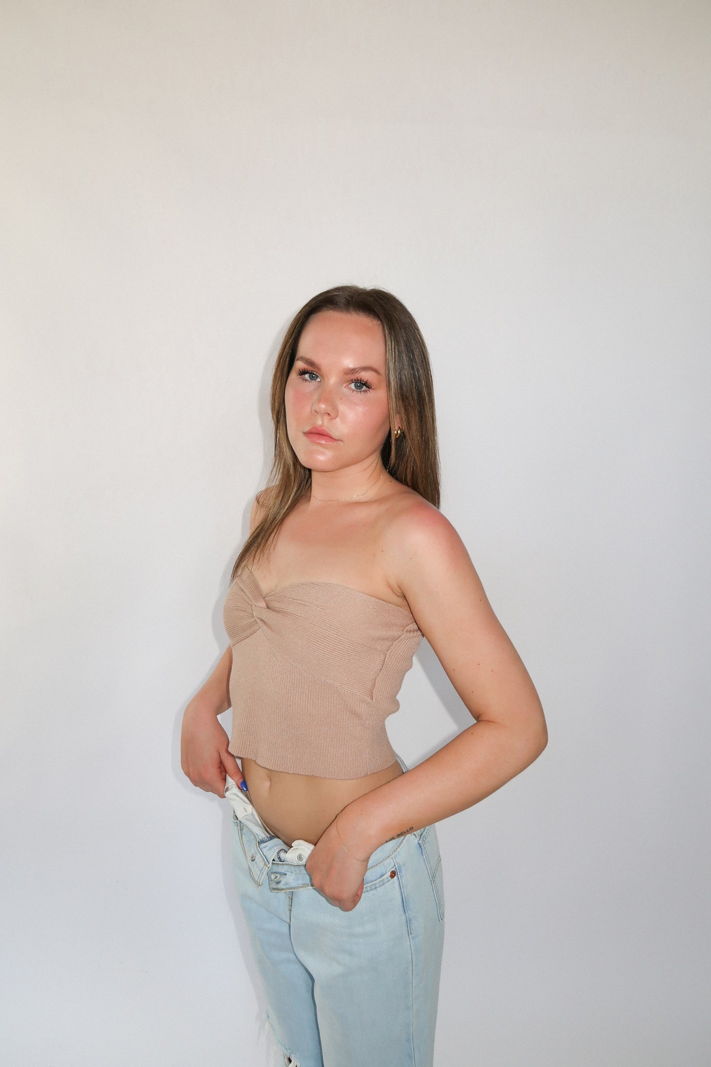 Stella Twist Tube Top