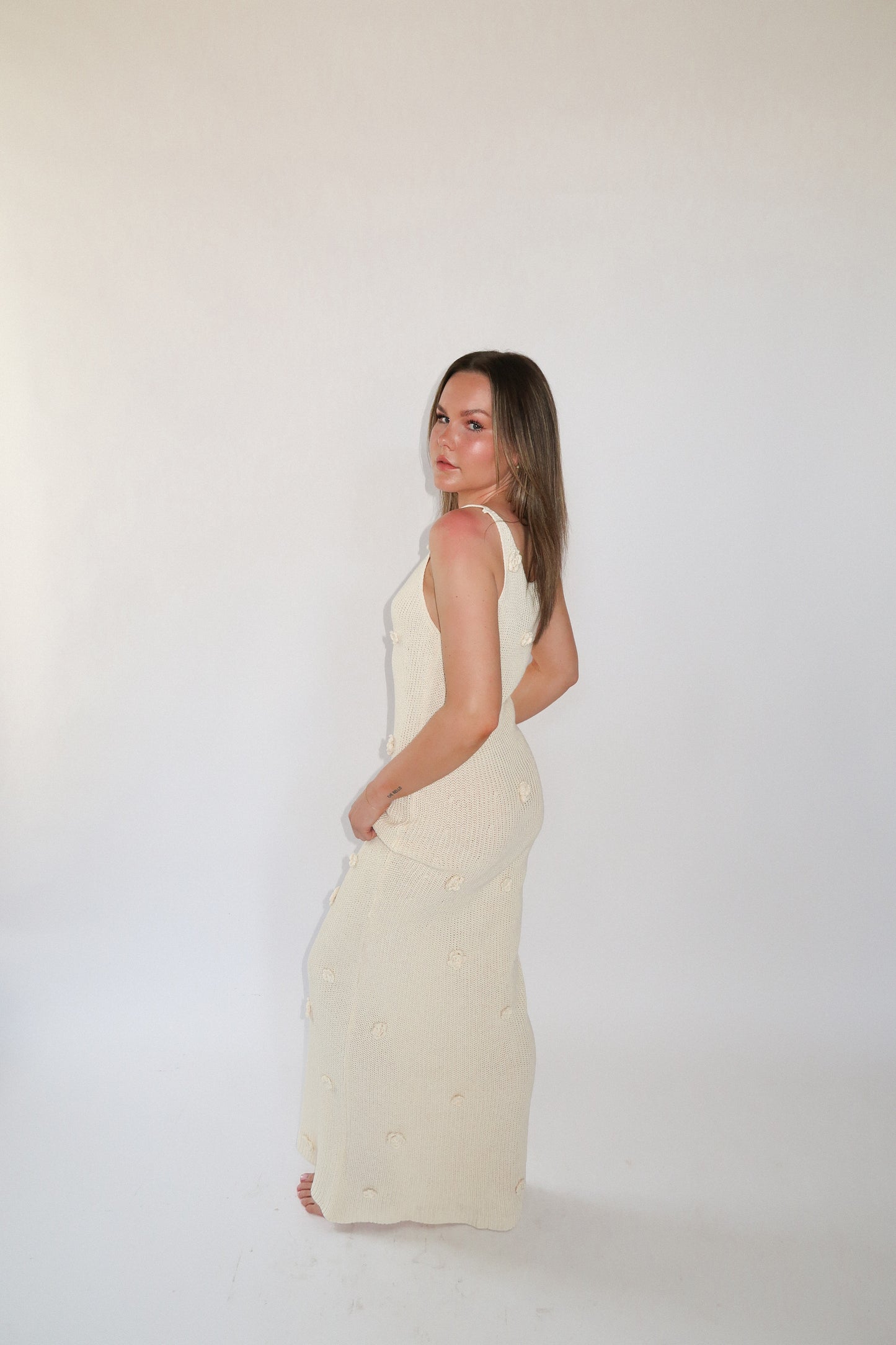 Cream Rose Cover Up
