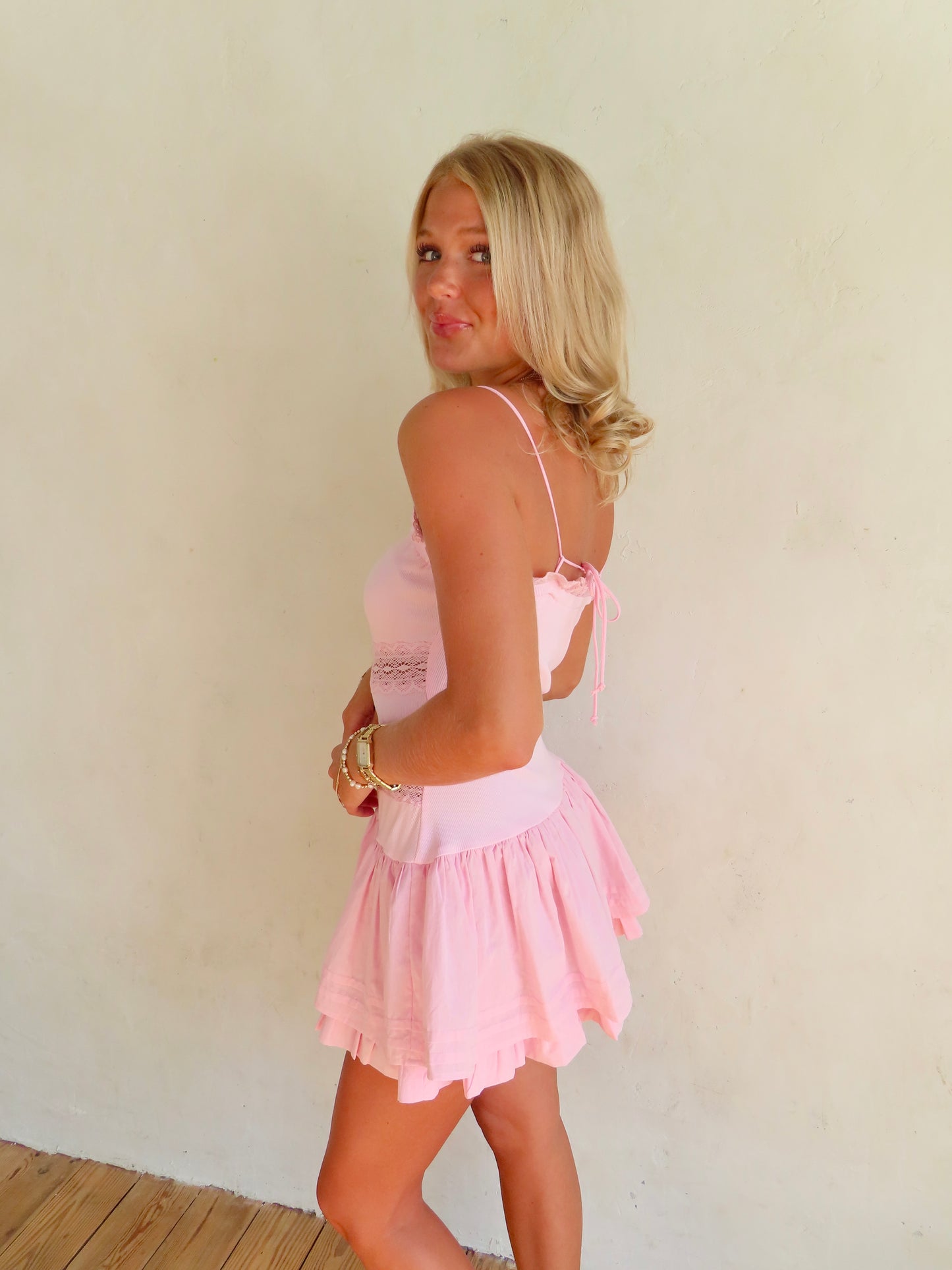 Eliza Layered Mini Dress
