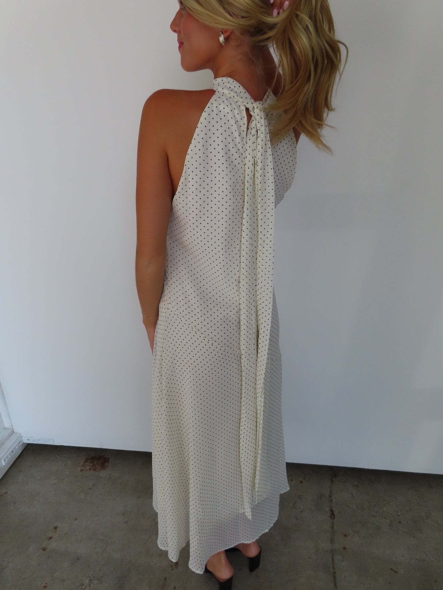 Sienna Halter Midi Dress