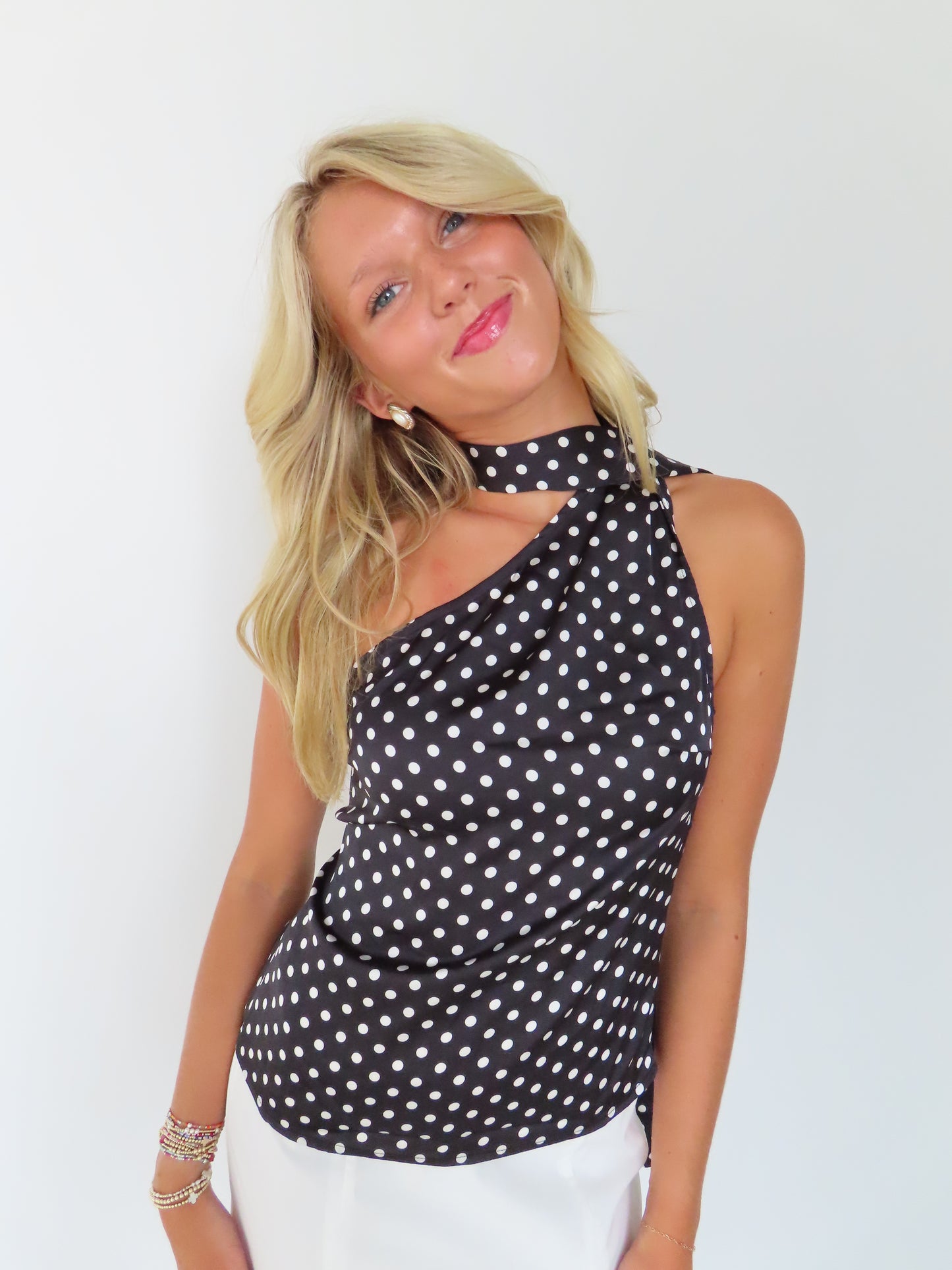 Ava One Shoulder Top