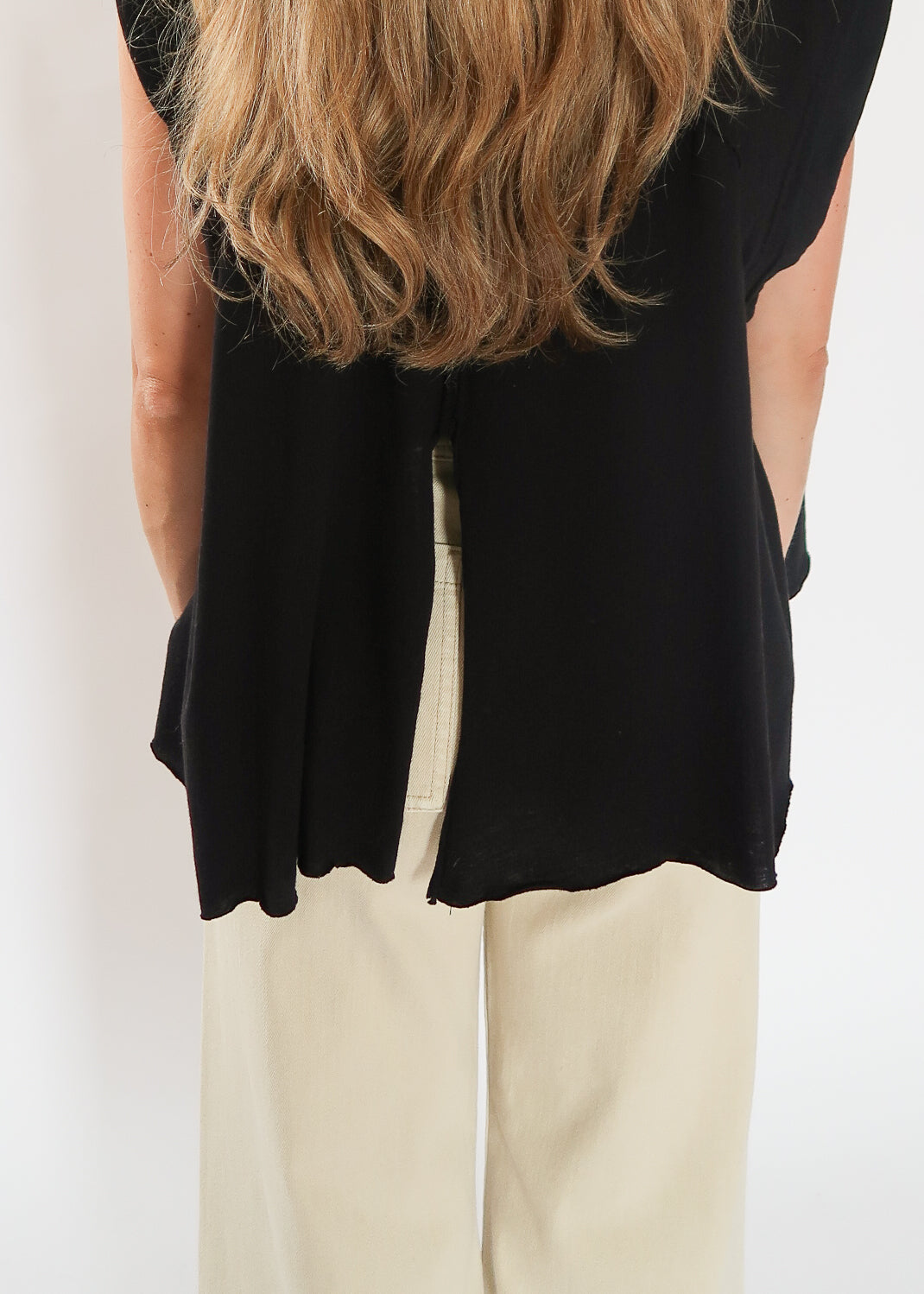 Jersey Mock Neck Top