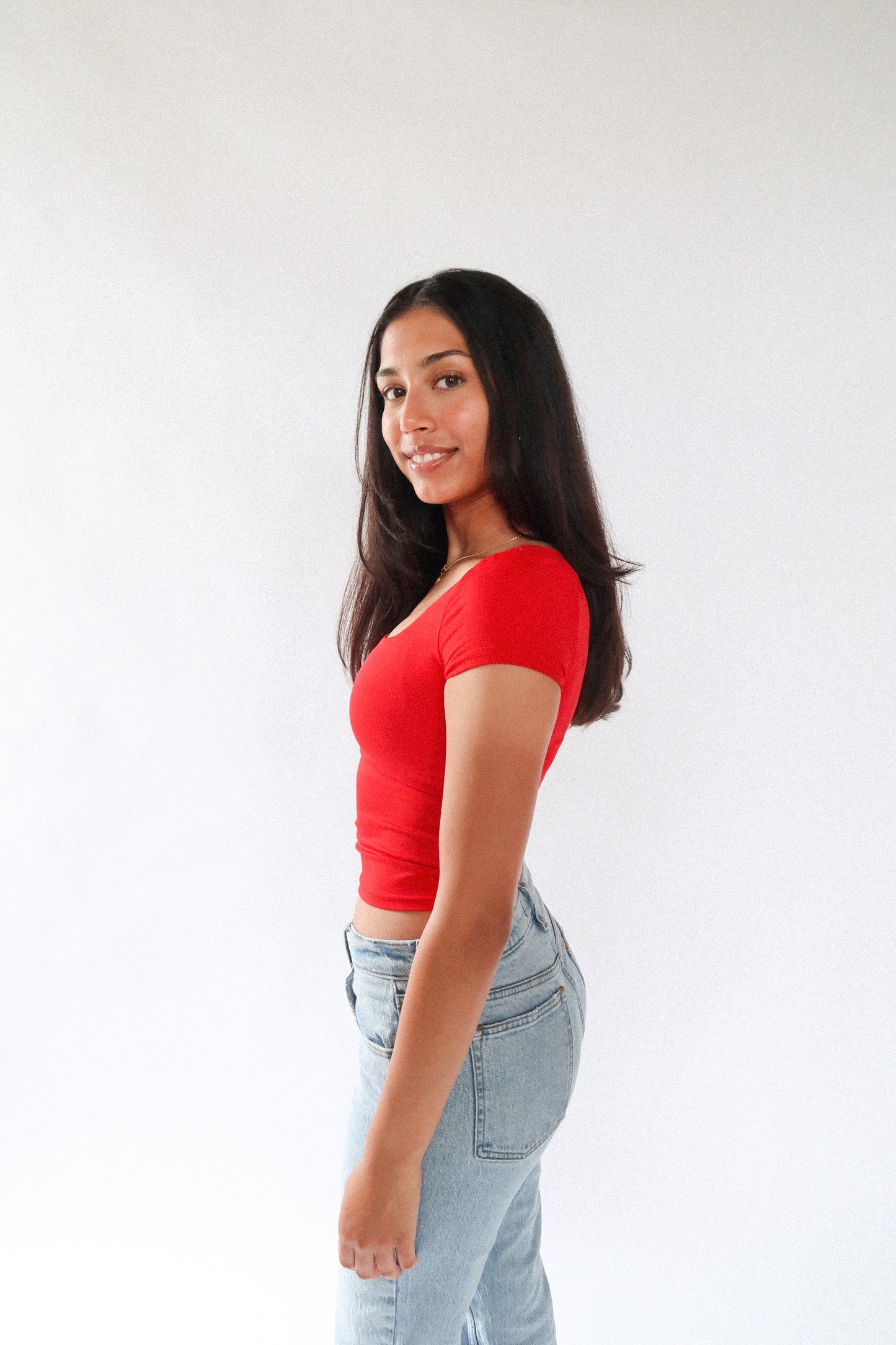 Nova Square Neck Top FINAL SALE