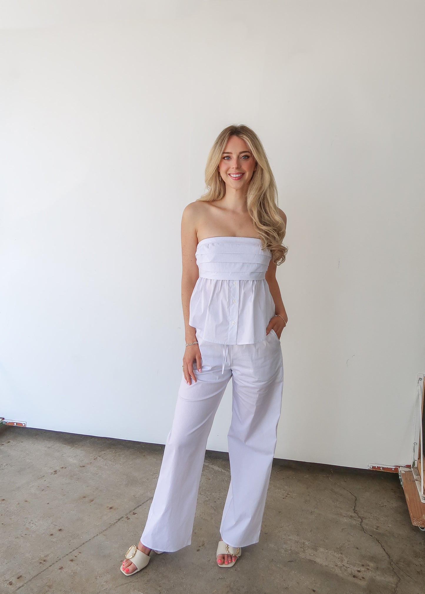 Brooke Striped Pants