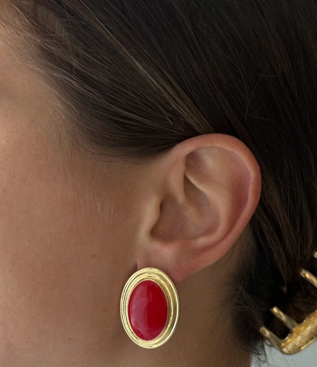 ALV Jewels Joy Enamel Studs