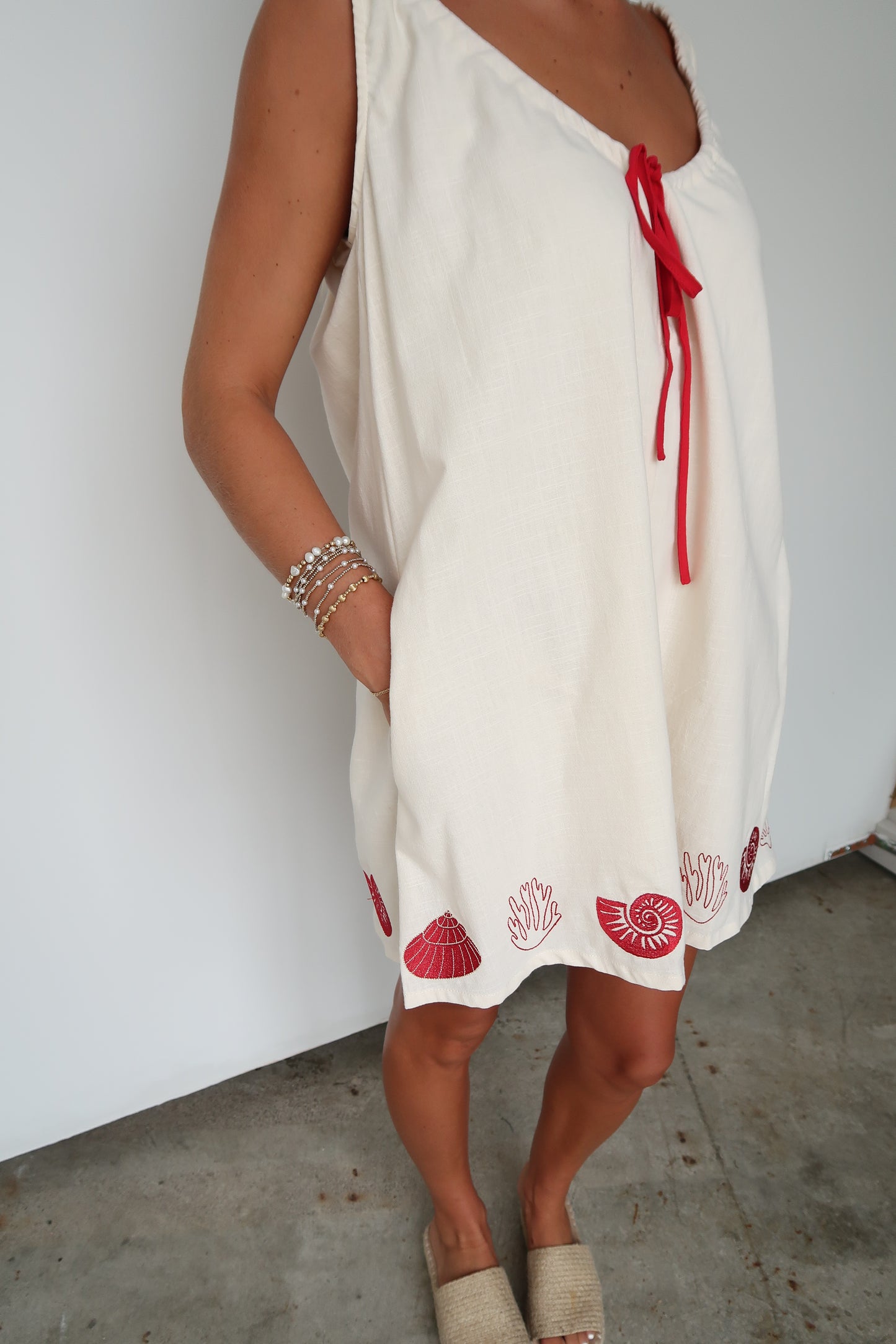 Shell Babydoll Dress