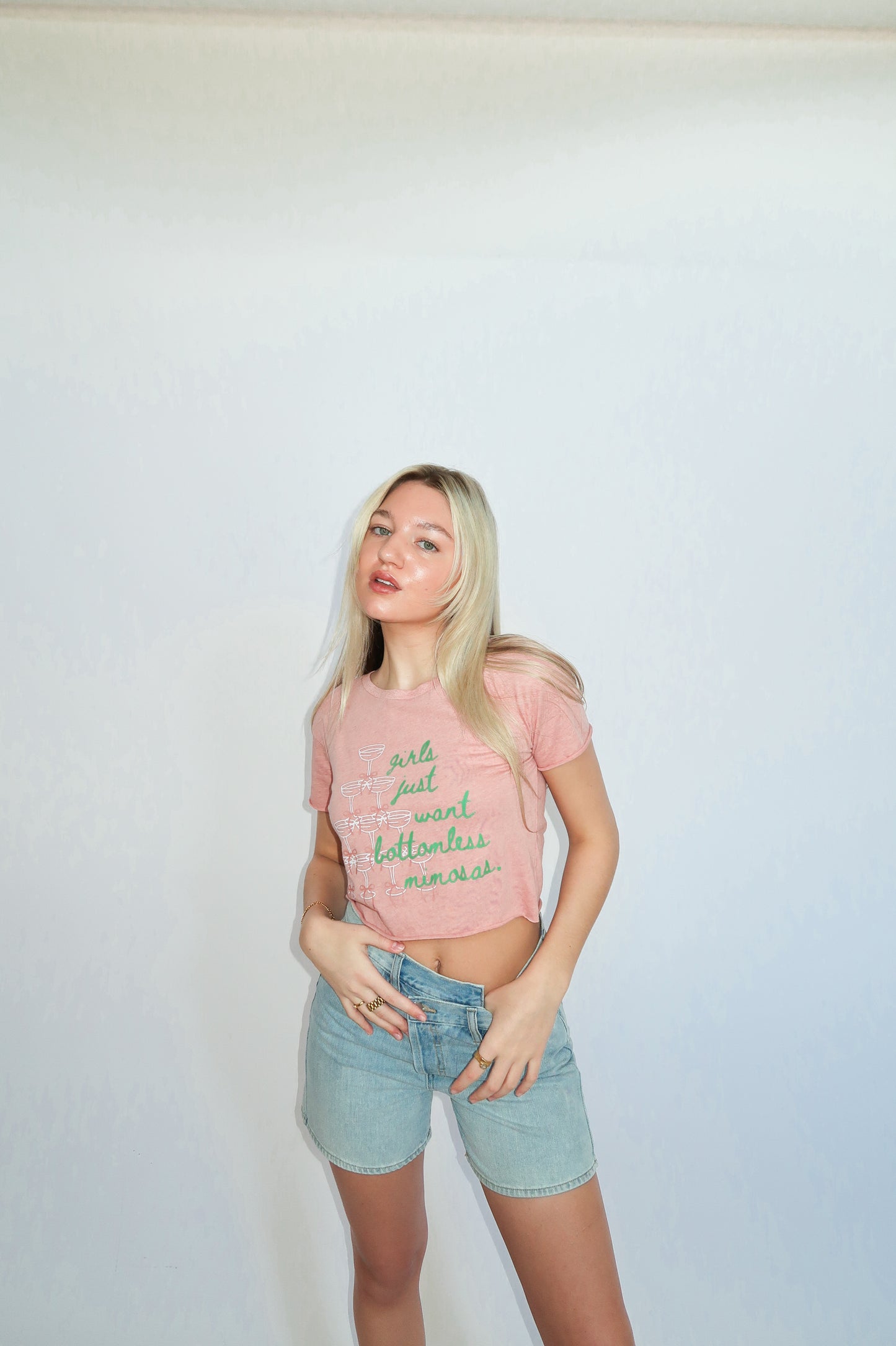 Girls Just Want Mimosas Tee