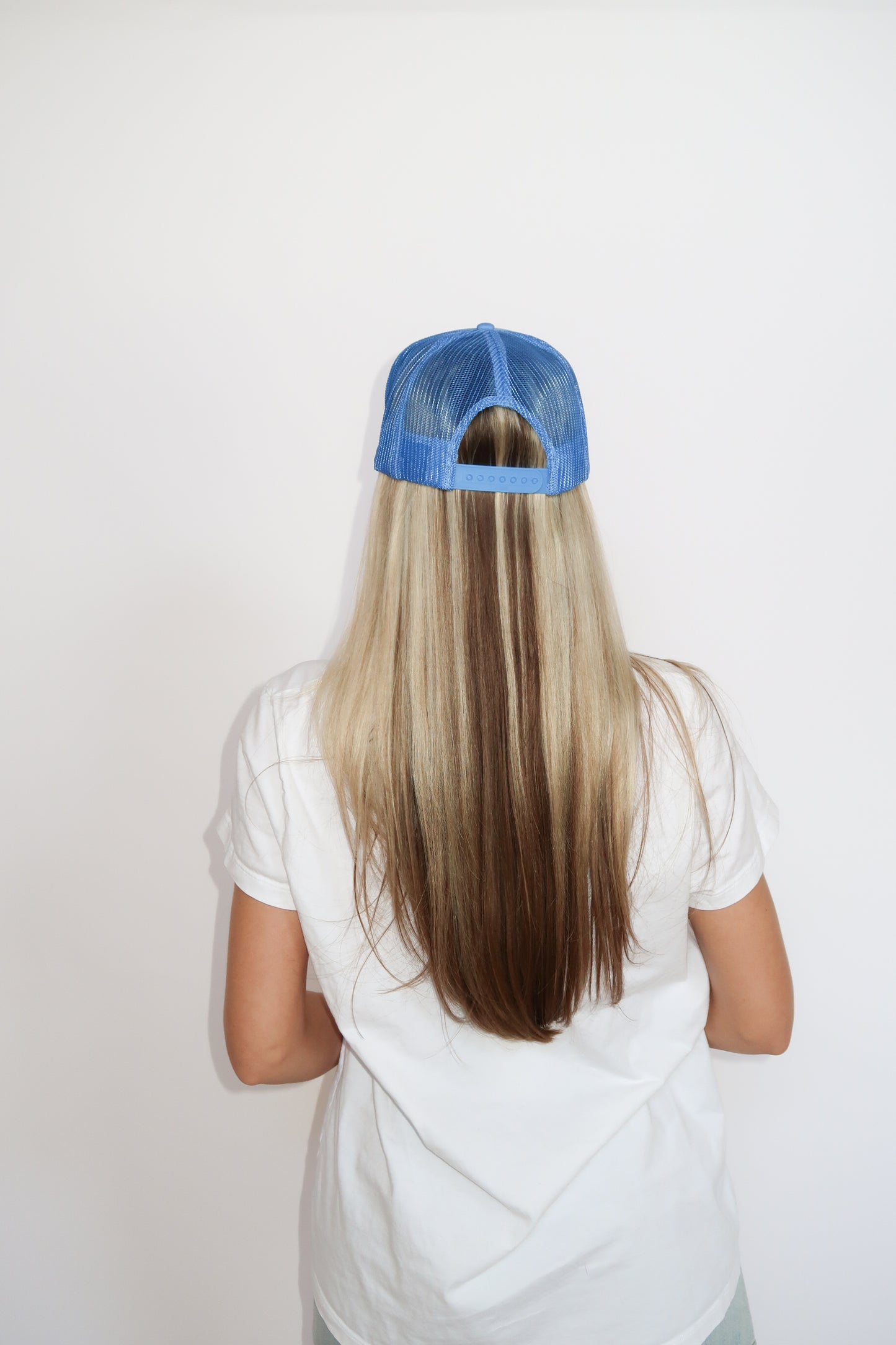 White Bow Trucker Hat