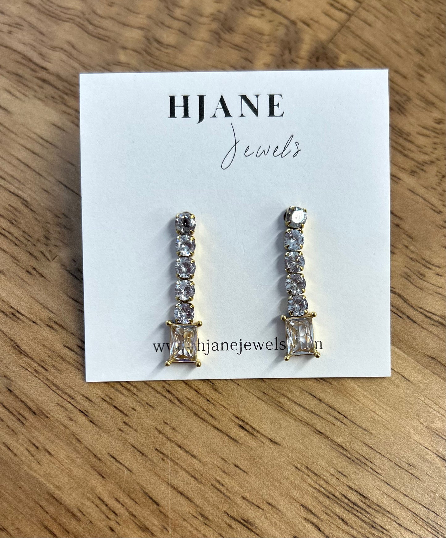 Bridget Studs Clear
