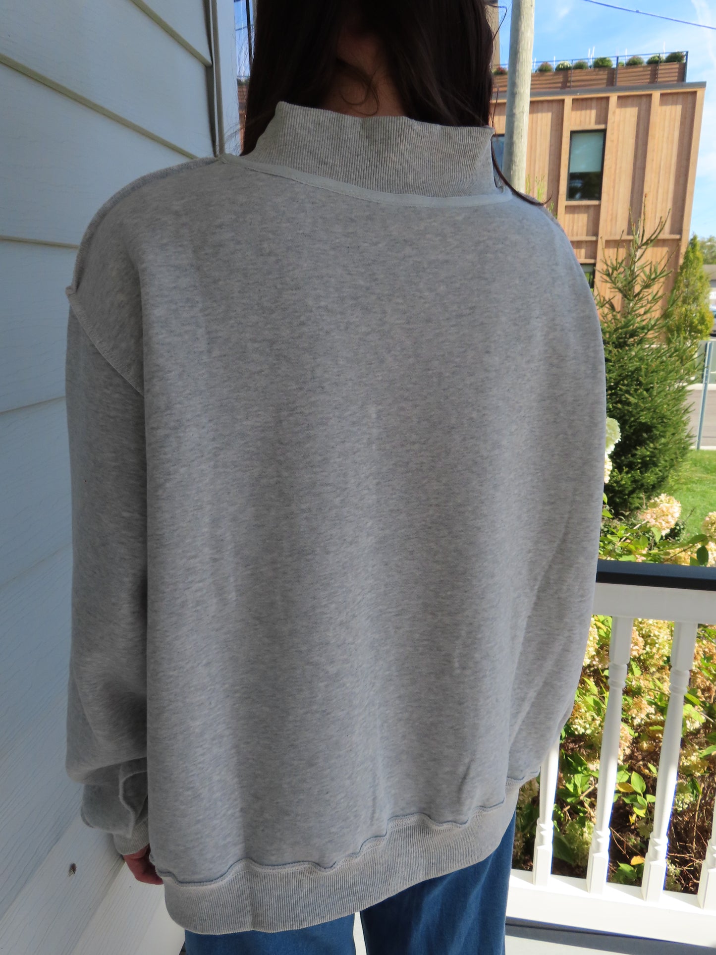 Striped Ohio Mockneck