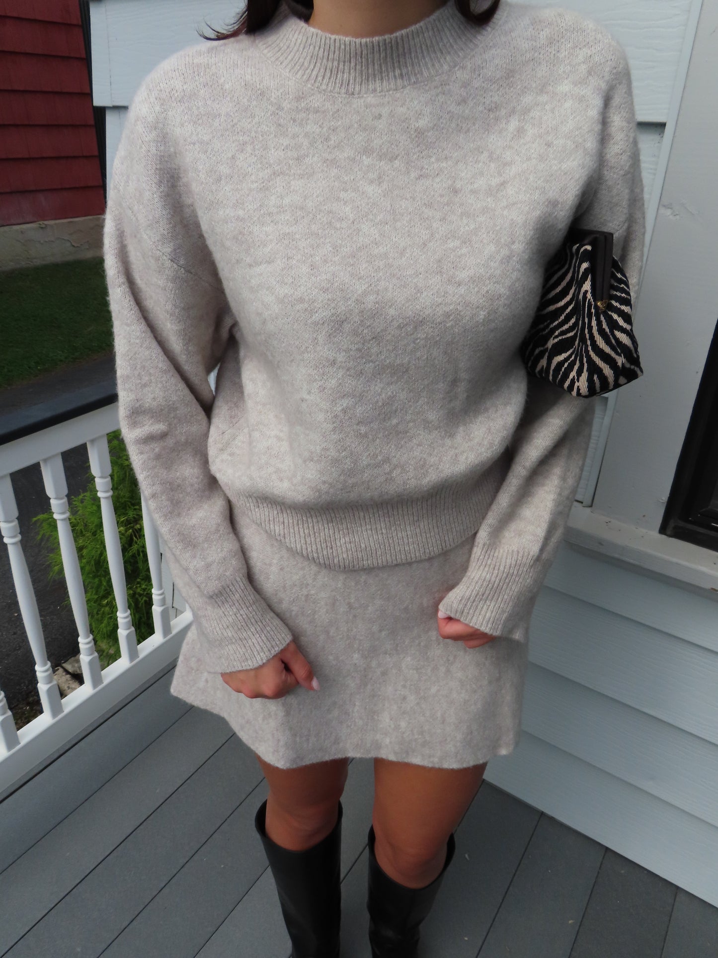Stevie Sweater Skirt Set