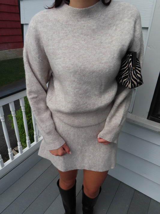Stevie Sweater Skirt Set