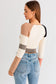 Aubrey Color Block Knit Top FINAL SALE