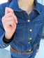 Denim Belted Dress