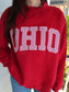 Striped Ohio Mockneck