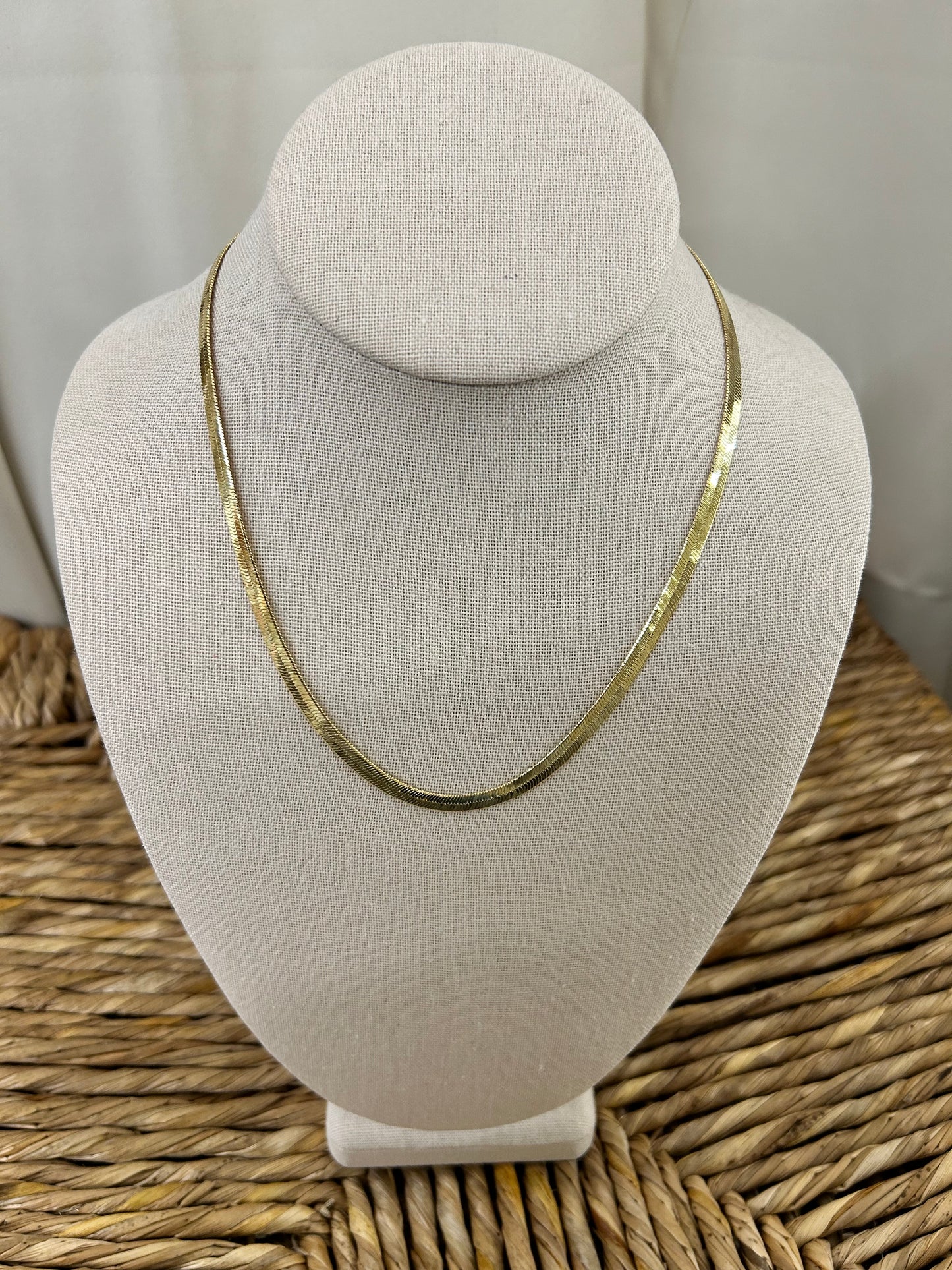 Herringbone Chain Necklace