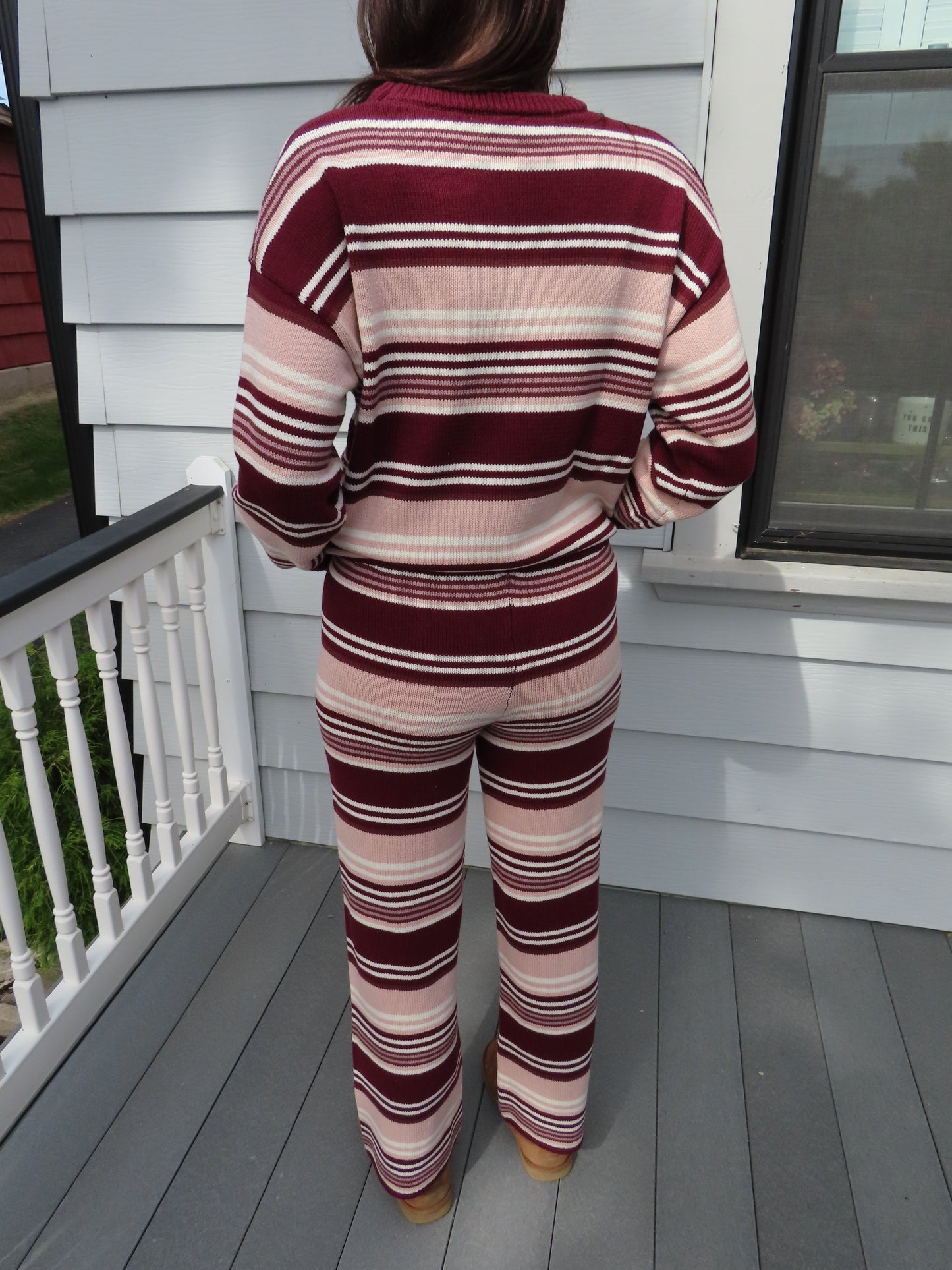 Lana Stripe Knit Pants