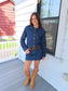 Denim Belted Dress