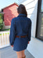 Denim Belted Dress