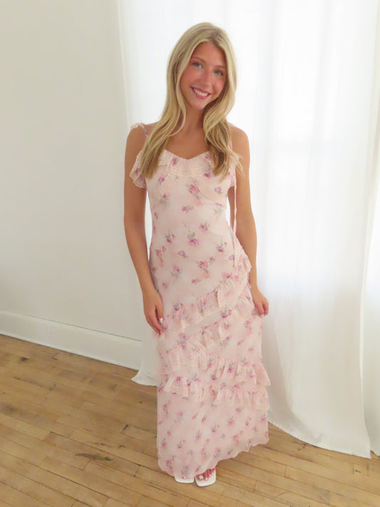 Poppy Ruffle Maxi Dress