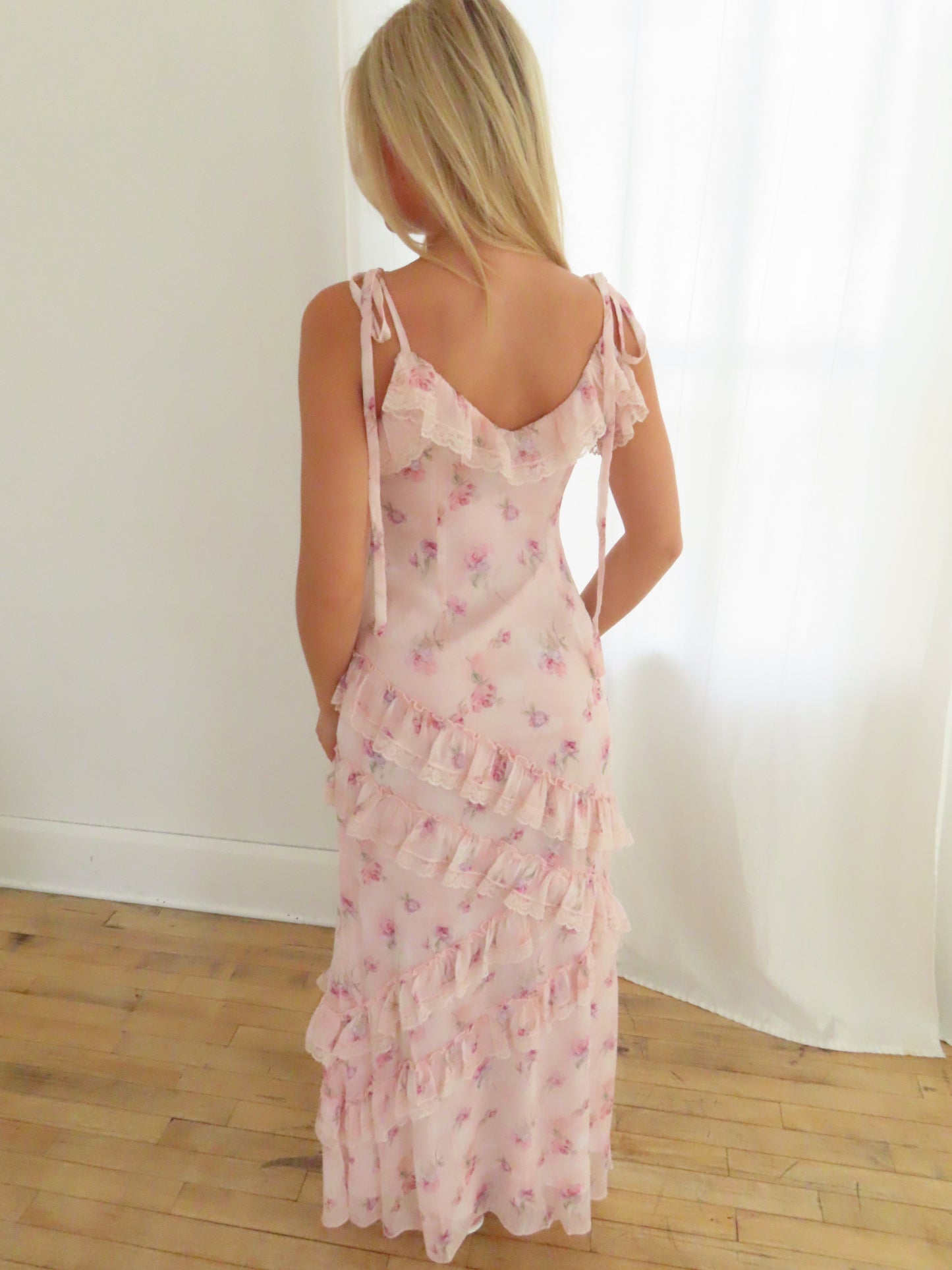 Poppy Ruffle Maxi Dress