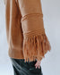 Caramel Fringe Sweater