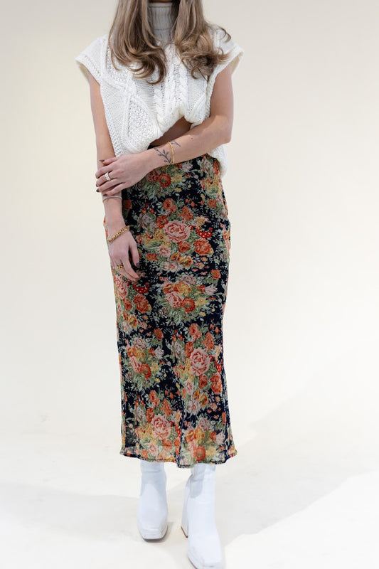 Bouquet Midi Skirt FINAL SALE