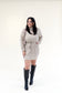 Mary Mock Neck Sweater Dress FINAL SALE