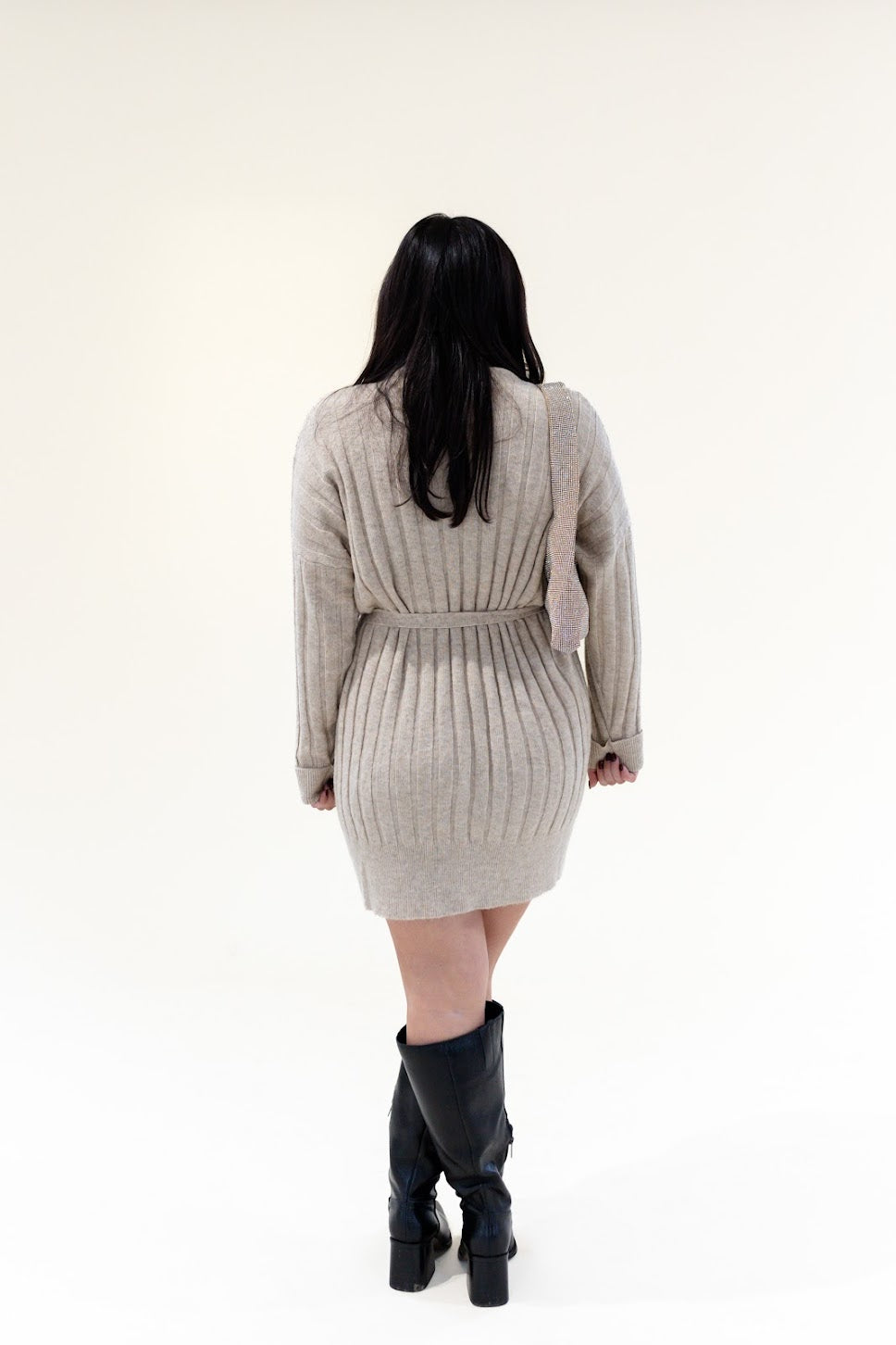 Mary Mock Neck Sweater Dress FINAL SALE