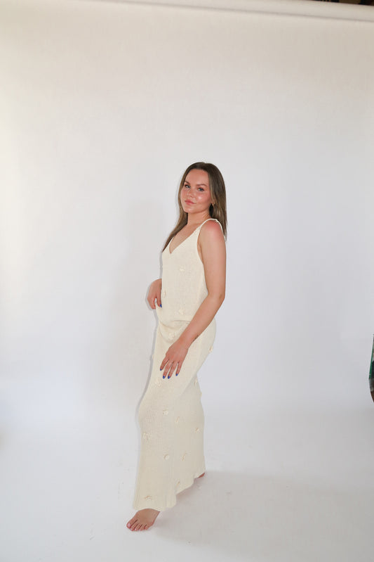 Cream Rose Cover Up FINAL SALE
