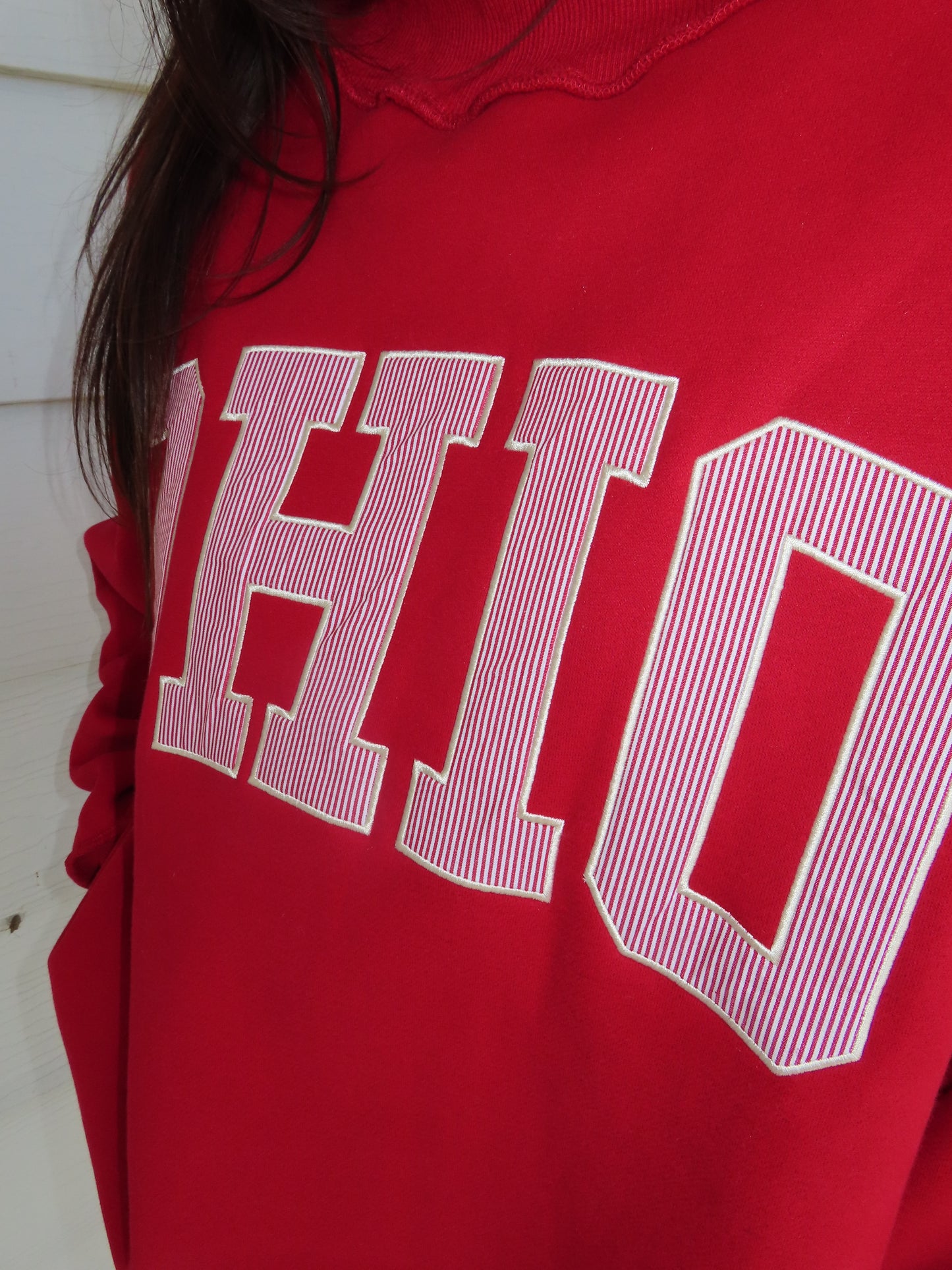 Striped Ohio Mockneck