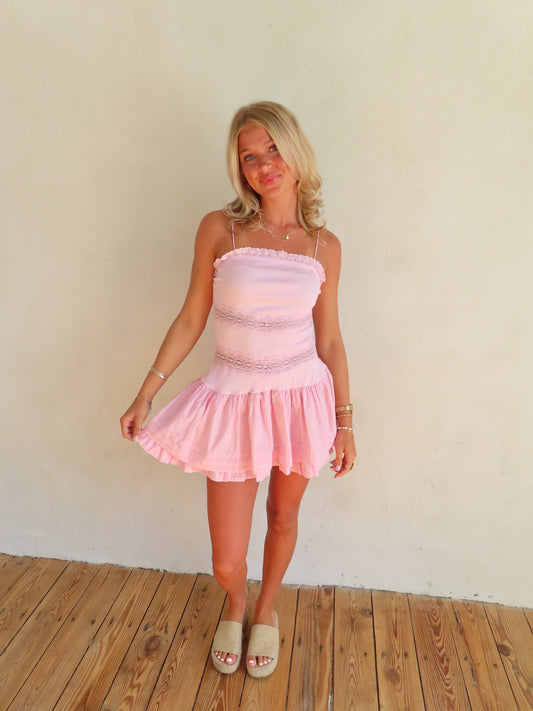 Eliza Layered Mini Dress