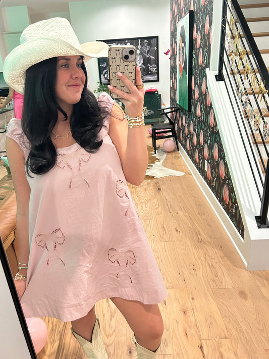 Tootsie Bow Mini Dress