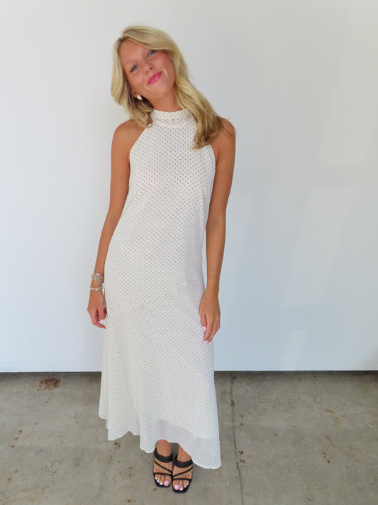 Sienna Halter Midi Dress