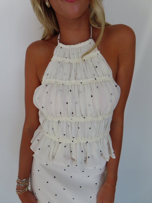 Evelyn Open Back Top
