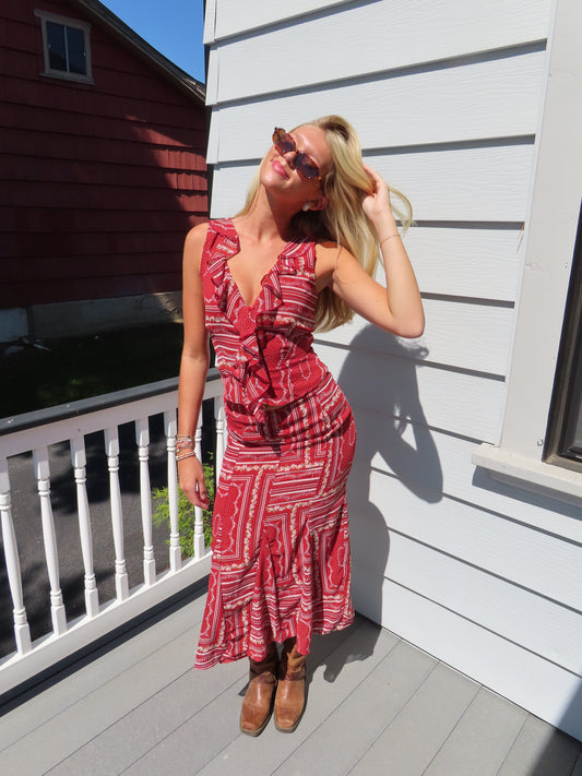 Scarlett Ruffle Top