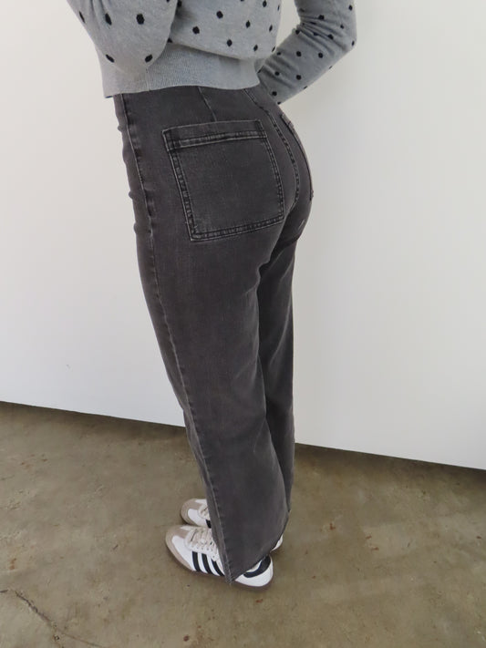 Black Washed Denim