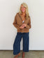 Leopard Roll Up Jeans