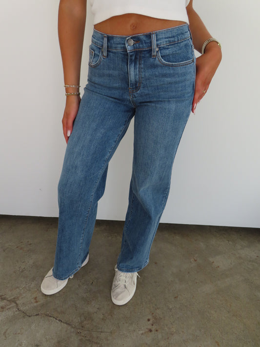 Indigo High Rise Jeans