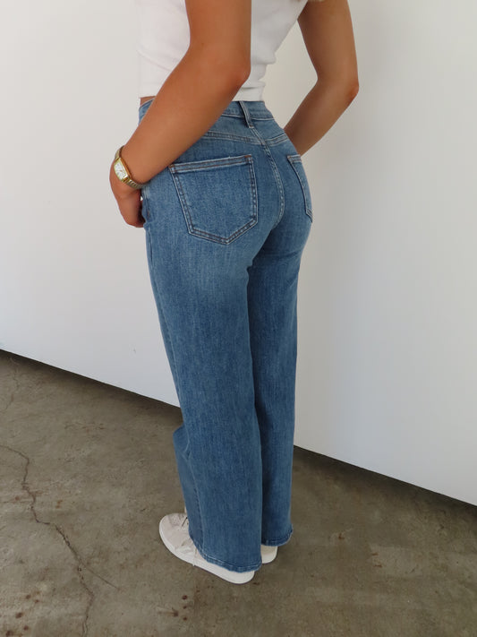 Indigo High Rise Jeans