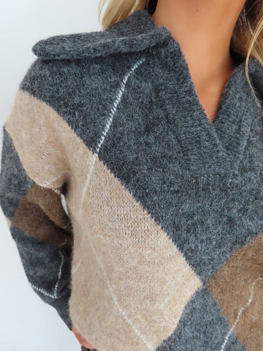 Maria Collared Sweater