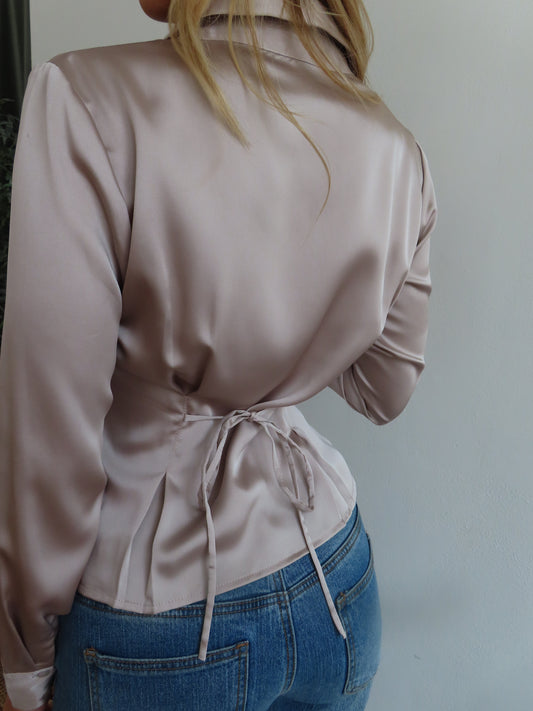 Rina Satin Top