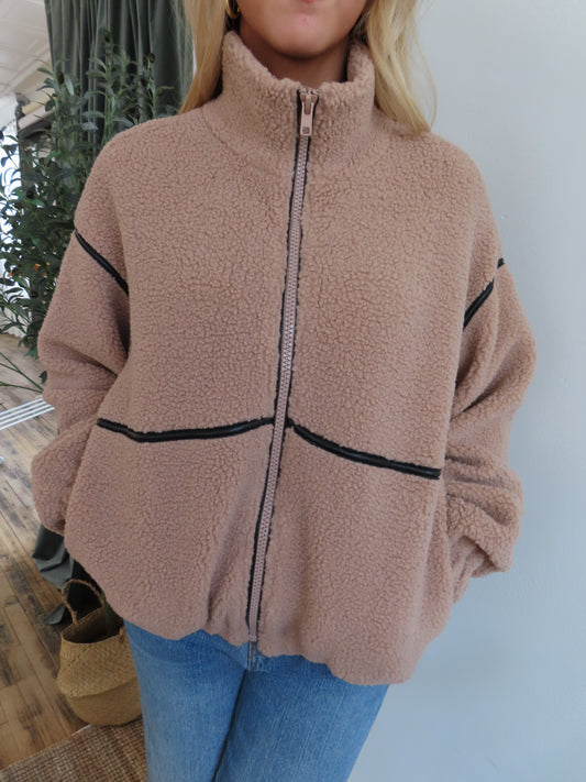 Sherpa Fleece Jacket
