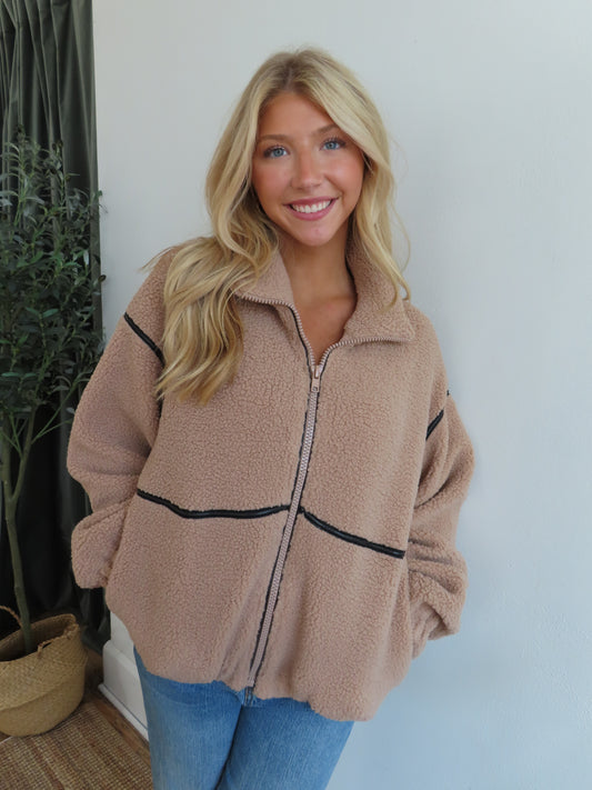 Sherpa Fleece Jacket