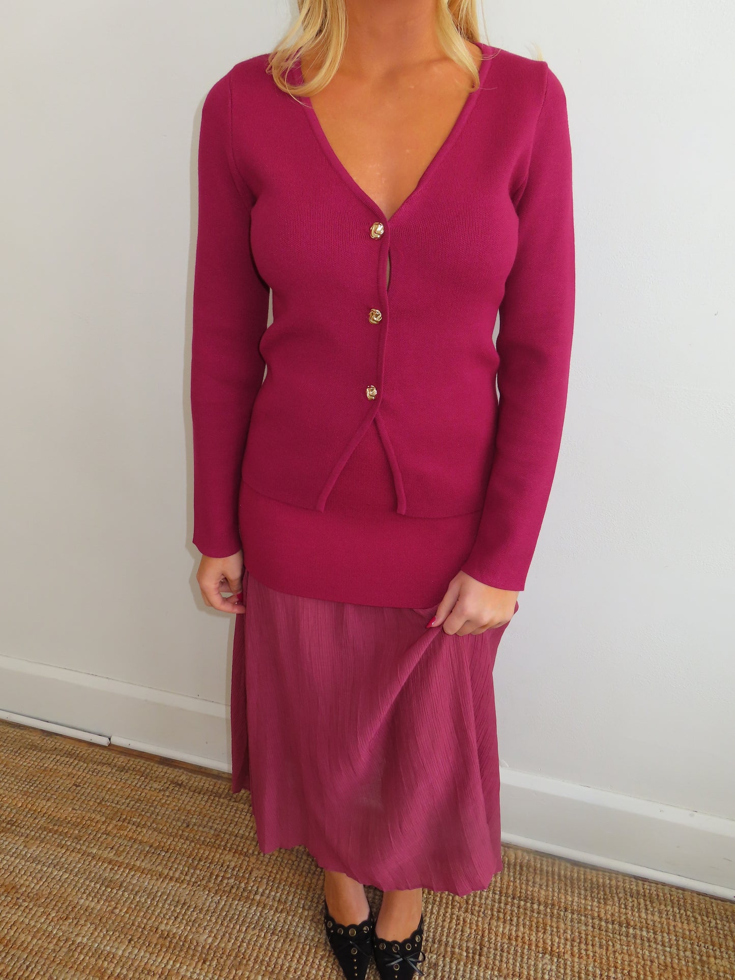 Belle Button Down Top