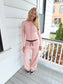 Courtney Striped Knit Pants