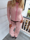 Courtney Striped Knit Pants