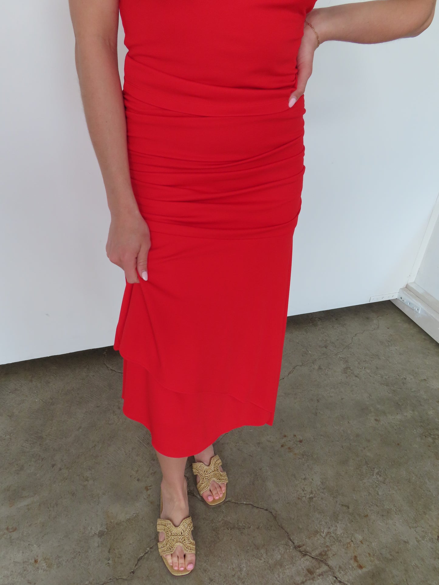 Crystal Midi Skirt